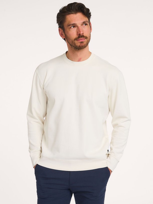 Ontdek de Yates katoenmix sweater van Wahts in de kleur Off-white bij Orangebag. Op werkdagen voor 21:45 besteld, morgen in huis.