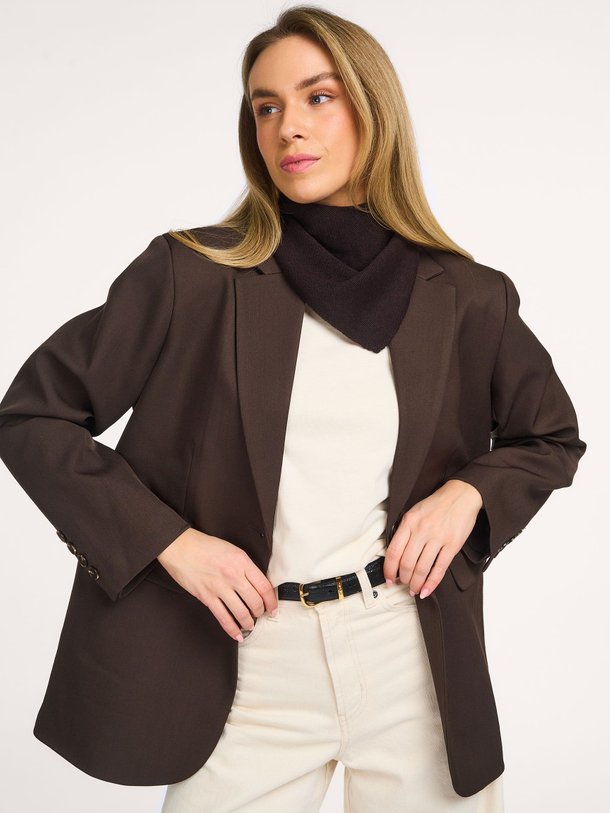 Ontdek de Misty wolmix sjaal van Neo Noir in de kleur Donkerbruin bij Orangebag. Op werkdagen voor 21:45 besteld, morgen in huis.