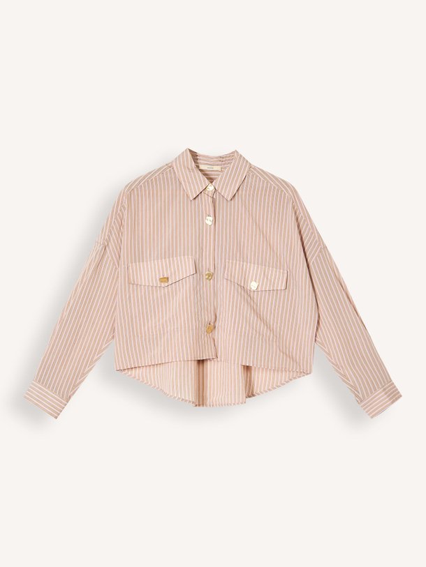 Ontdek de Balanca lyocellmix gestreepte blouse van Sessun in de kleur Lichtroze bij Orangebag. Op werkdagen voor 21:45 besteld, morgen in huis.