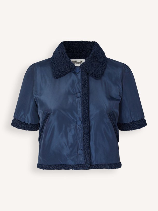 Ontdek de Jessi geweven jasje van Baum und Pferdgarten in de kleur Donkerblauw bij Orangebag. Op werkdagen voor 21:45 besteld, morgen in huis.