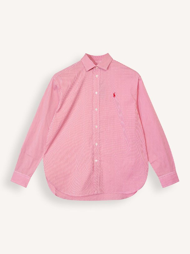 Ontdek de Katoenen gestreepte blouse van Ralph Lauren in de kleur Rood bij Orangebag. Op werkdagen voor 21:45 besteld, morgen in huis.