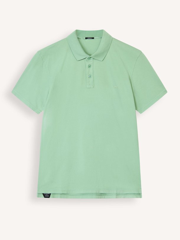 Ontdek de Lupo katoenmix piqué polo van Denham in de kleur Groen bij Orangebag. Op werkdagen voor 21:45 besteld, morgen in huis.