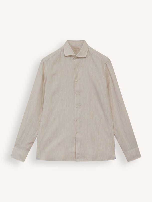 Ontdek de Classic linnen overhemd van Xacus in de kleur zand bij Orangebag. Op werkdagen voor 21:45 besteld, morgen in huis.