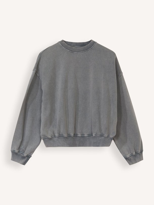 Ontdek de Fancy katoenmix sweater van Bellerose in de kleur bruingrijs bij Orangebag. Op werkdagen voor 21:45 besteld, morgen in huis.