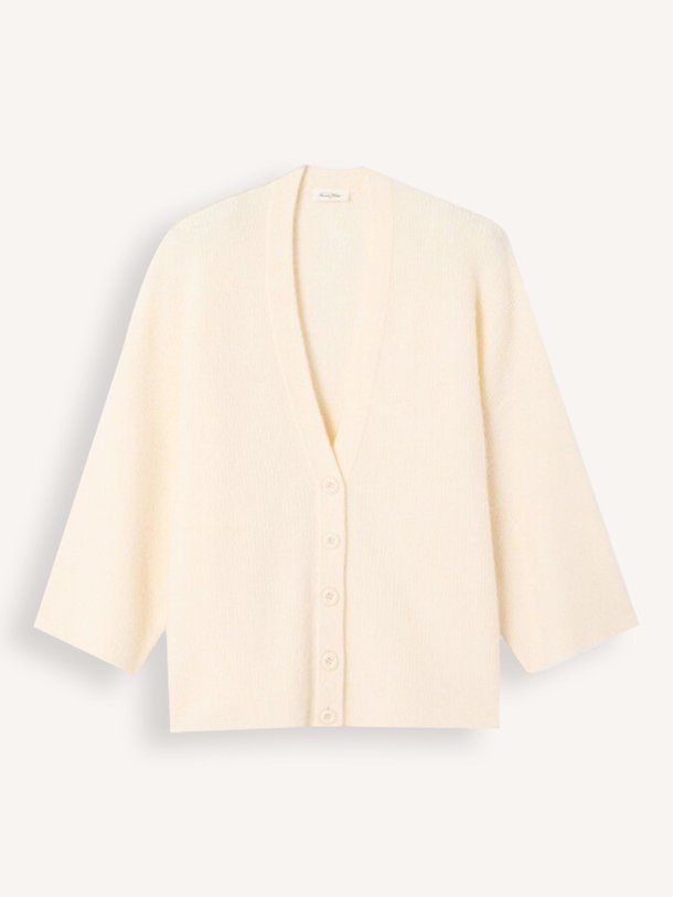 Ontdek de Damsville wolmix vest van American Vintage in de kleur Crème bij Orangebag. Op werkdagen voor 21:45 besteld, morgen in huis.