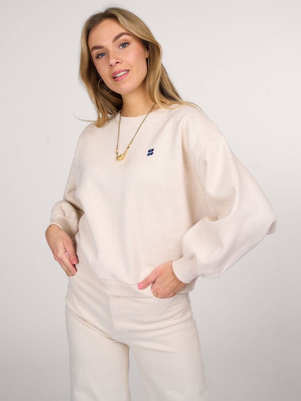 Ontdek de Bibi organic cottonmix sweater van By-Bar in de kleur beige bij Orangebag. Op werkdagen voor 21:45 besteld, morgen in huis.