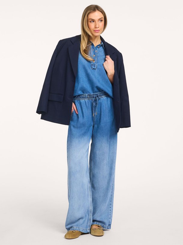Ontdek de Bente high waist loose fit jeans van Studio Anneloes in de kleur Blauw bij Orangebag. Op werkdagen voor 21:45 besteld, morgen in huis.