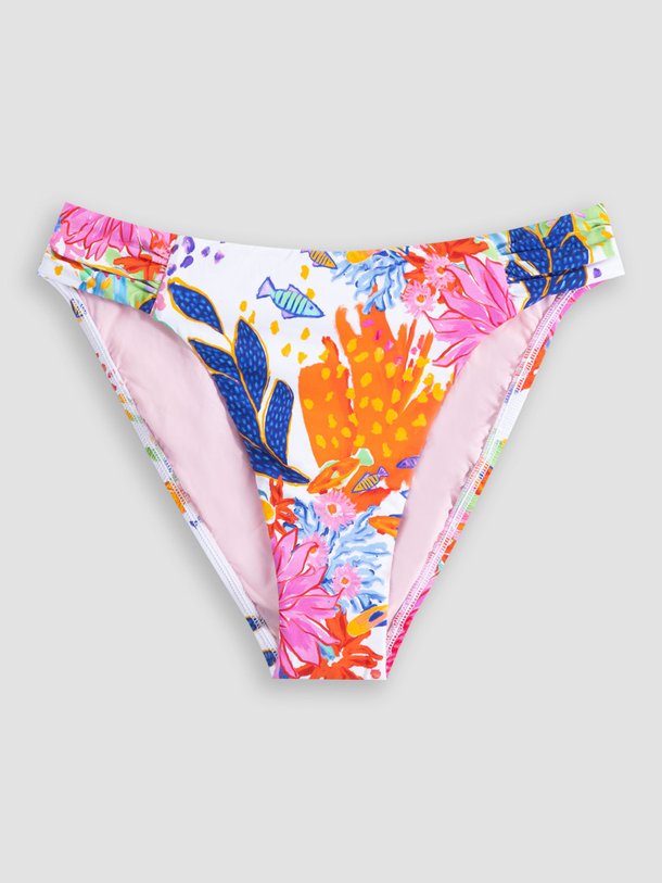 Ontdek de Under The Sea High Leg Ruched Side Pant van Seafolly in de kleur wit bij Orangebag. Op werkdagen voor 21:45 besteld, morgen in huis.