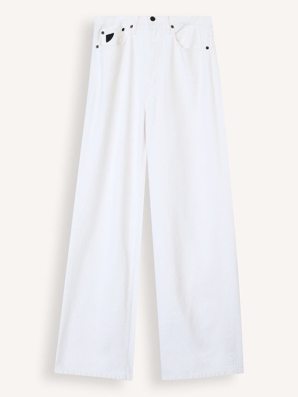 Ontdek de Skater high waist loose fit non-stretch jeans van Lois in de kleur Off-white bij Orangebag. Op werkdagen voor 21:45 besteld, morgen in huis.