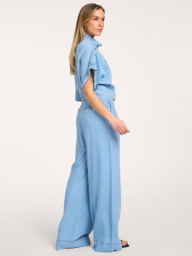 Ontdek de Tilly denim jack van Co'Couture in de kleur Blauw bij Orangebag. Op werkdagen voor 21:45 besteld, morgen in huis.
