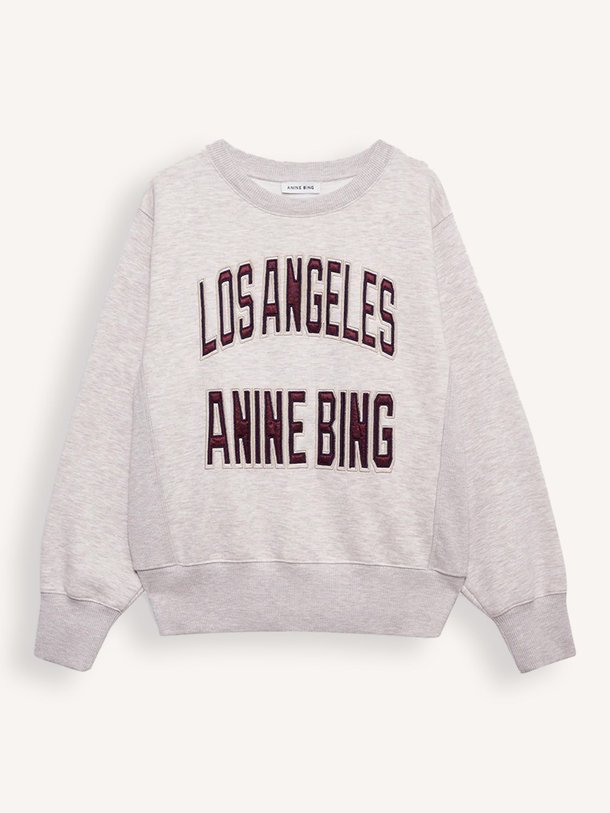 Ontdek de Harry katoemix gemêleerde sweater van Anine Bing in de kleur Zand bij Orangebag. Op werkdagen voor 21:45 besteld, morgen in huis.
