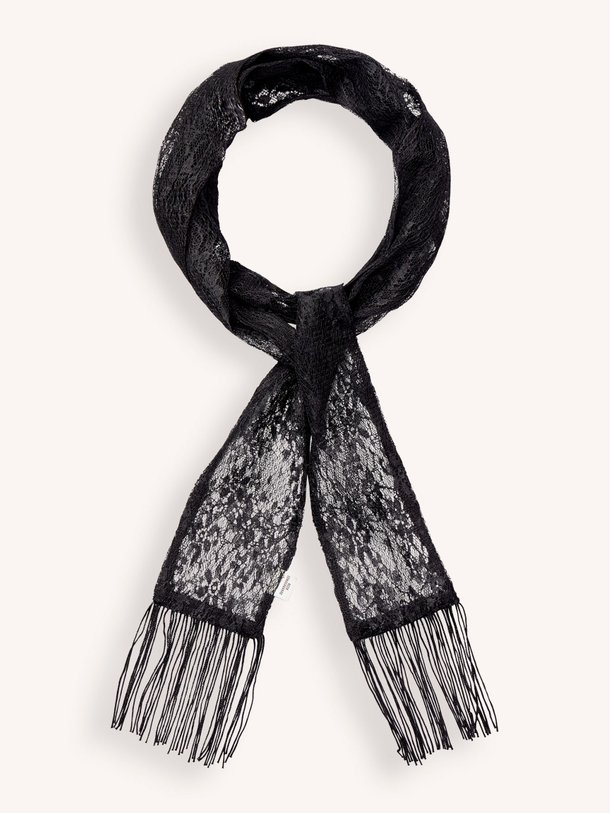 Ontdek de Lacia kanten sjaal van Becksondergaard in de kleur Zwart bij Orangebag. Op werkdagen voor 21:45 besteld, morgen in huis.