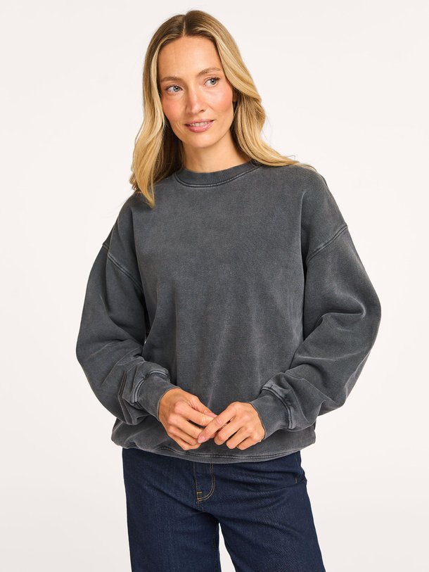 Ontdek de Unisex organic cotton oversized sweater van Colorful Standard in de kleur donkergrijs bij Orangebag. Op werkdagen voor 21:45 besteld, morgen in huis.