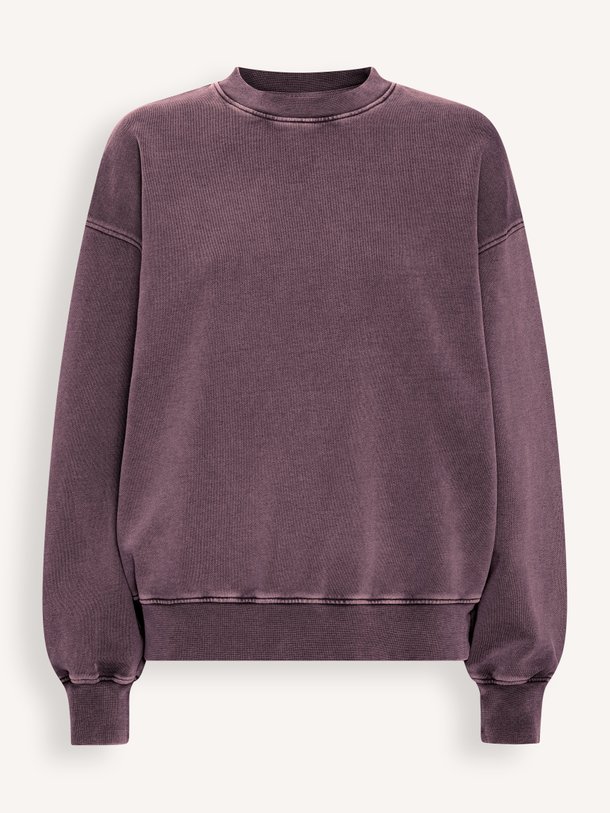 Ontdek de Organic cotton oversized sweater van Colorful Standard in de kleur Donkerpaars bij Orangebag. Op werkdagen voor 21:45 besteld, morgen in huis.