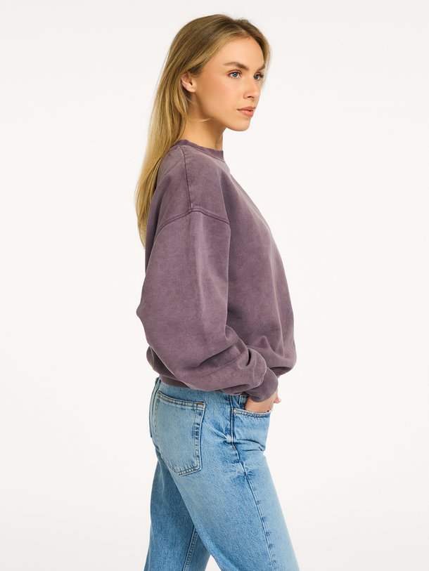 Ontdek de Organic cotton oversized sweater van Colorful Standard in de kleur Donkerpaars bij Orangebag. Op werkdagen voor 21:45 besteld, morgen in huis.