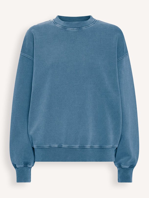 Colorful Standard Organic cotton oversized sweater - Blauw Ontdek de Organic cotton oversized sweater van Colorful Standard in de kleur Blauw bij Orangebag. Op werkdagen voor 21:45 besteld, morgen in huis.