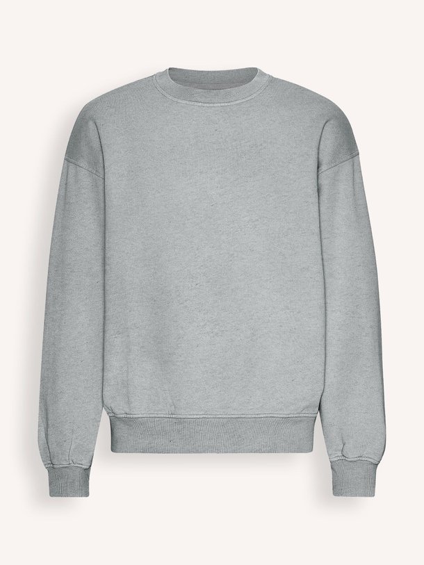 Ontdek de Organic cotton oversized gemêleerde sweater van Colorful Standard in de kleur grijs bij Orangebag. Op werkdagen voor 21:45 besteld, morgen in huis.