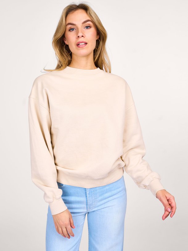 Ontdek de Organic cotton oversized sweater van Colorful Standard in de kleur off-white bij Orangebag. Op werkdagen voor 21:45 besteld, morgen in huis.