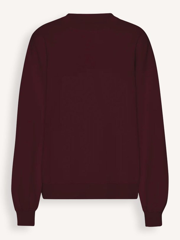 Ontdek de Organic cotton oversized sweater van Colorful Standard in de kleur Bordeauxrood bij Orangebag. Op werkdagen voor 21:45 besteld, morgen in huis.