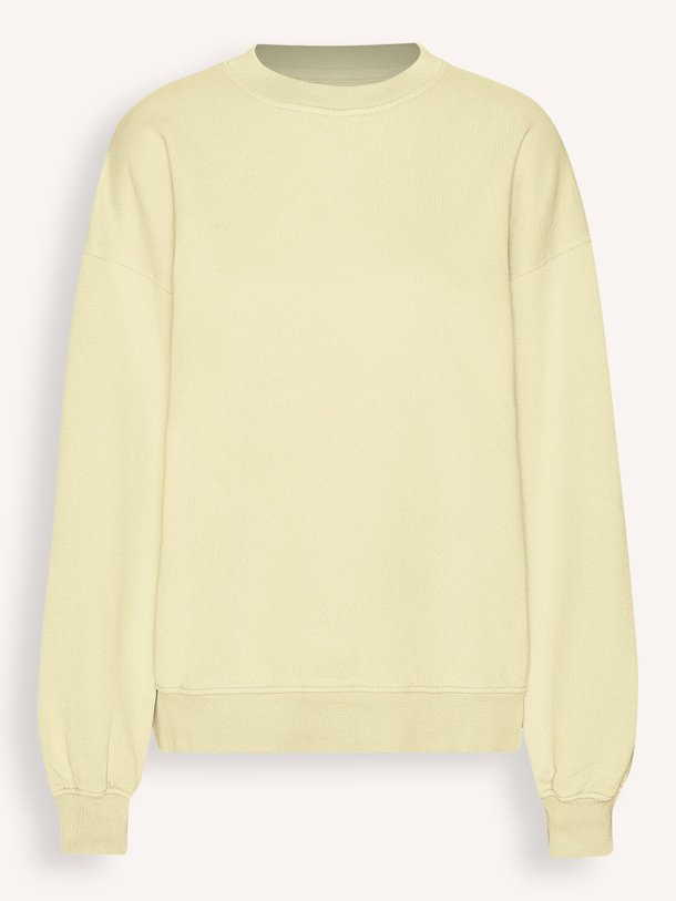 Ontdek de Organic cotton oversized sweater van Colorful Standard in de kleur lichtgeel bij Orangebag. Op werkdagen voor 21:45 besteld, morgen in huis.