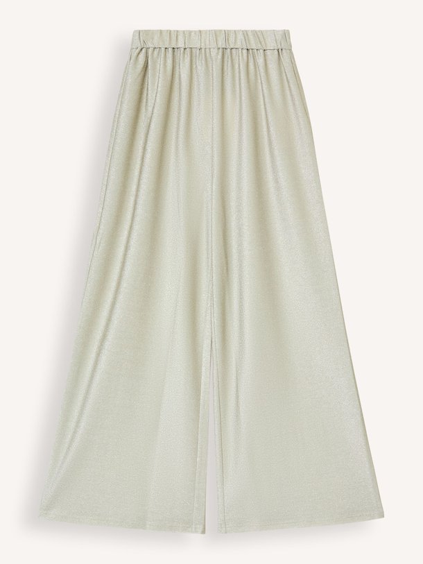 Ontdek de Disco fijngebreide lurex broek van Karma Koma in de kleur champagne bij Orangebag. Op werkdagen voor 21:45 besteld, morgen in huis.