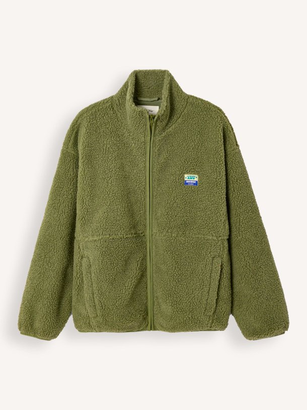 Ontdek de Hoktown geweven teddy jack van American Vintage in de kleur Groen bij Orangebag. Op werkdagen voor 21:45 besteld, morgen in huis.