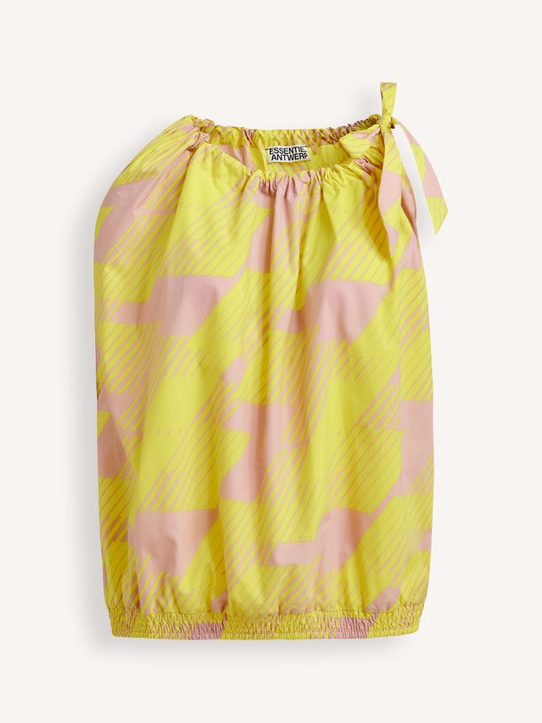 Ontdek de Jaylah katoenen top van Essentiel Antwerp in de kleur Geel bij Orangebag. Op werkdagen voor 21:45 besteld, morgen in huis.