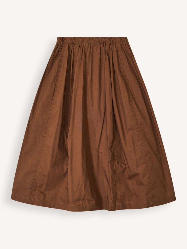 Ontdek de Cinley geweven rok van Bellerose in de kleur Bruin bij Orangebag. Op werkdagen voor 21:45 besteld, morgen in huis.