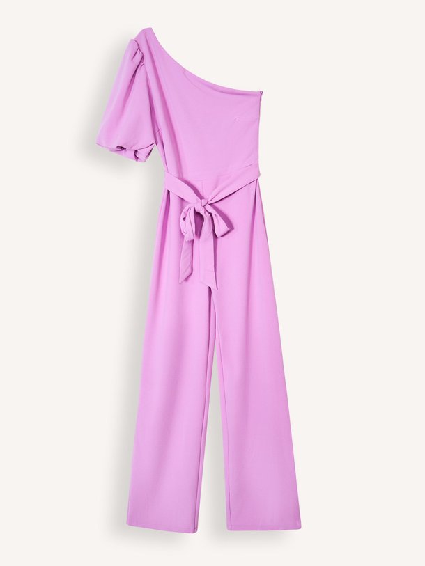Ontdek de Jossy geweven one shoulder jumpsuit van Freebird in de kleur Lila bij Orangebag. Op werkdagen voor 21:45 besteld, morgen in huis.