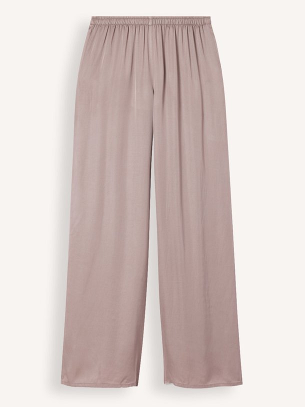 Ontdek de Bovalow viscose wide leg broek van American Vintage in de kleur Stone bij Orangebag. Op werkdagen voor 21:45 besteld, morgen in huis.