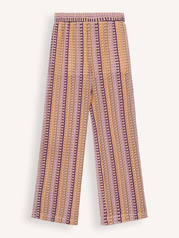 Ontdek de Jungle geweven opengewerkte broek van Suncoo in de kleur beige bij Orangebag. Op werkdagen voor 21:45 besteld, morgen in huis.