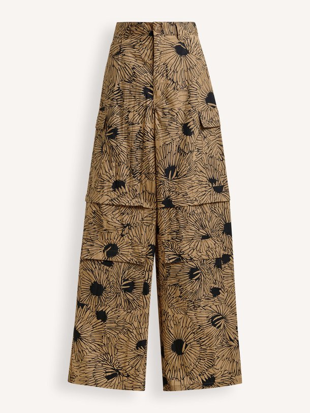Ontdek de Josy katoenmix cargo broek van Essentiel Antwerp in de kleur Bruin bij Orangebag. Op werkdagen voor 21:45 besteld, morgen in huis.