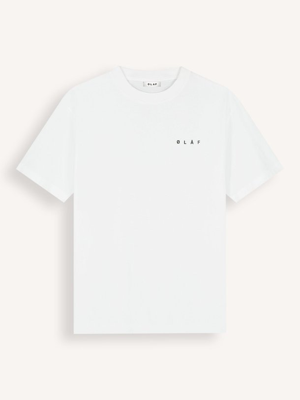 Ontdek de Organic cotton T-shirt met print van OLAF in de kleur Wit bij Orangebag. Op werkdagen voor 21:45 besteld, morgen in huis.