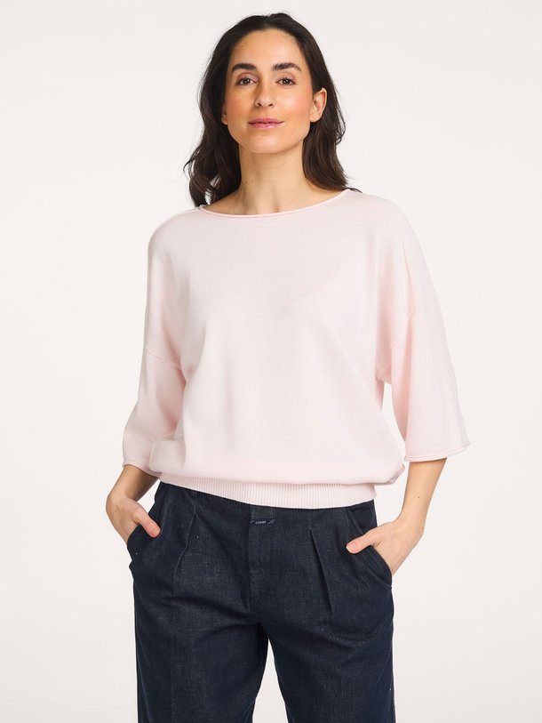 Ontdek de Katoen/viscosemix trui van Repeat in de kleur Poeder bij Orangebag. Op werkdagen voor 21:45 besteld, morgen in huis.