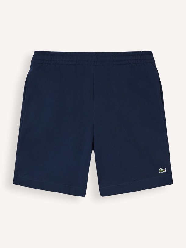 Ontdek de Katoenen sweat short van Lacoste in de kleur Donkerblauw bij Orangebag. Op werkdagen voor 21:45 besteld, morgen in huis.