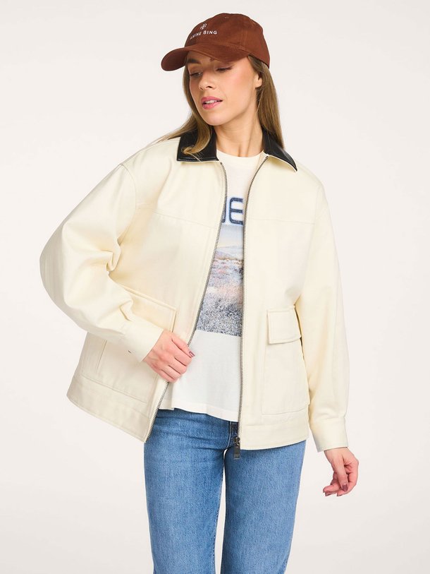 Ontdek de Holden denim jack van Anine Bing in de kleur Crème bij Orangebag. Op werkdagen voor 21:45 besteld, morgen in huis.