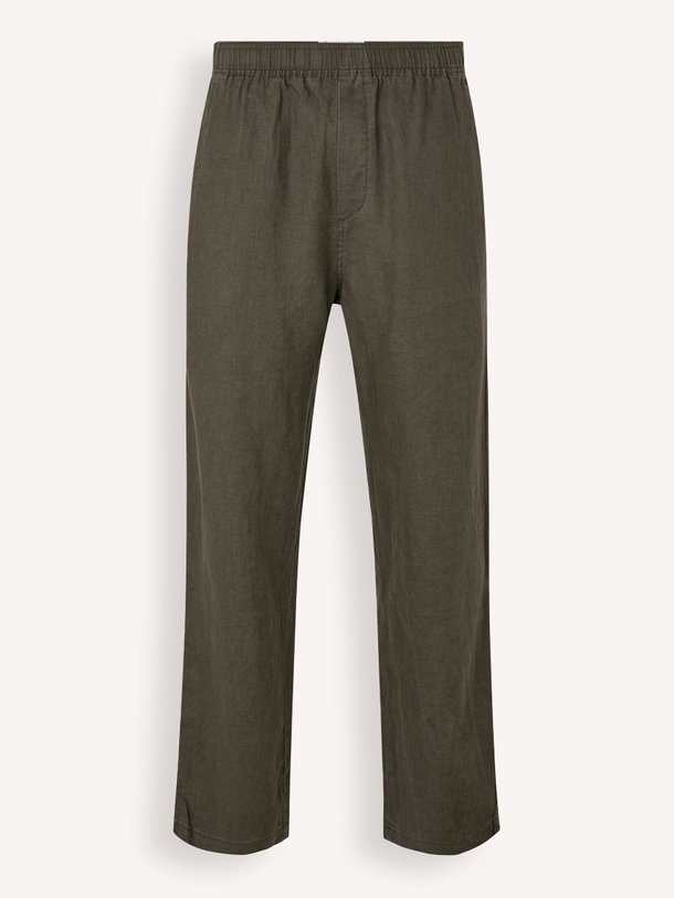 Ontdek de Sajabari, linnen broek van Samsoe Samsoe bij Orangebag. Op werkdagen voor 21:45 besteld, morgen in huis.