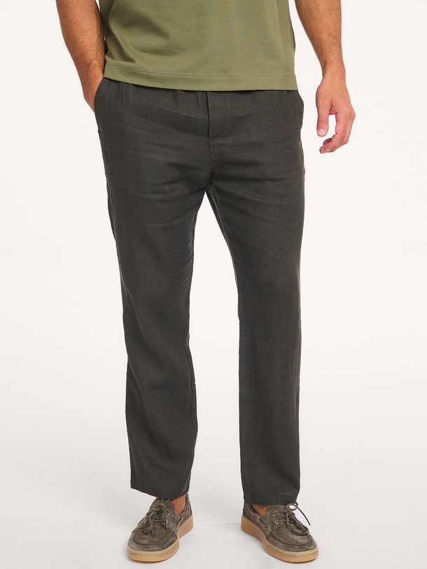 Ontdek de Sajabari, linnen broek van Samsoe Samsoe bij Orangebag. Op werkdagen voor 21:45 besteld, morgen in huis.