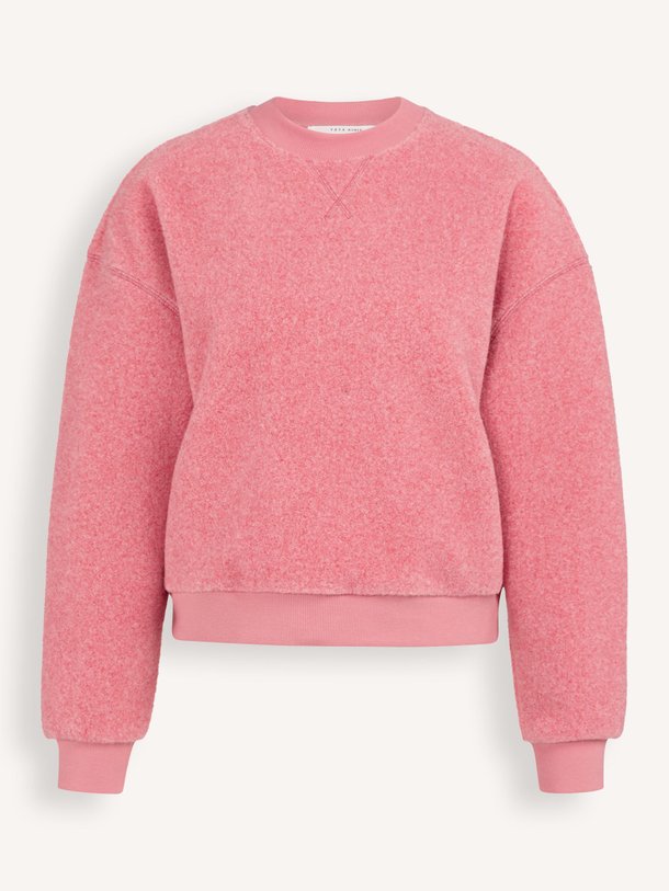 Ontdek de Geweven teddy sweater van Yaya in de kleur Rood bij Orangebag. Op werkdagen voor 21:45 besteld, morgen in huis.