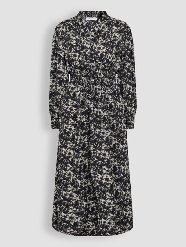 Ontdek de Baila geweven jurk met print van Co'Couture in de kleur zwart bij Orangebag. Op werkdagen voor 21:45 besteld, morgen in huis.