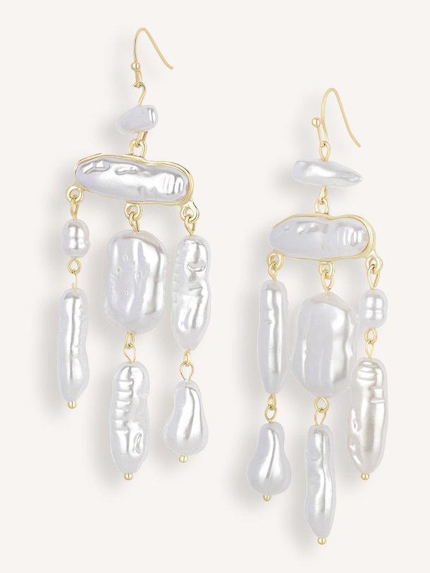 Ontdek de Vergulde oorbellen met parels van Ellen Beekmans in de kleur Goudkleur bij Orangebag. Op werkdagen voor 21:45 besteld, morgen in huis.