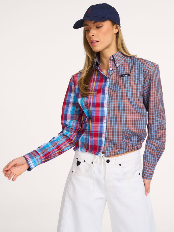 Ontdek de Mags katoenen geruite blouse van Johny in de kleur Rood bij Orangebag. Op werkdagen voor 21:45 besteld, morgen in huis.