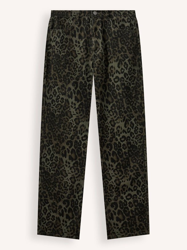 Ontdek de Tokyo high waist loose fit leopard jeans van Sofie Schnoor in de kleur olijfgroen bij Orangebag. Op werkdagen voor 21:45 besteld, morgen in huis.