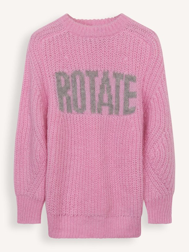 Rotate Birger Christensen Brandy - Wolmix Oversized Trui Met Logo - Lichtroze Ontdek de Brandy wolmix oversized trui met logo van Rotate Birger Christensen in de kleur lichtroze bij Orangebag. Op werkdagen voor 21:45 besteld, morgen in huis.