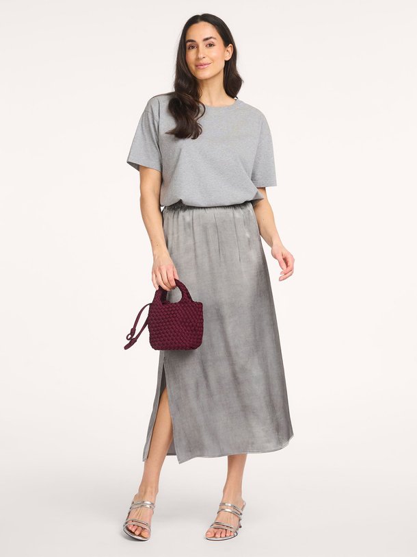 Ontdek de Viscose rok van No Man's Land in de kleur Grijs bij Orangebag. Op werkdagen voor 21:45 besteld, morgen in huis.