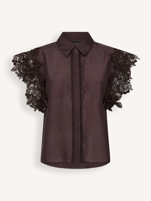 Ontdek de Molly lyocellmix off shoulder maxi jurk van Copenhagen Muse in de kleur Donkerbruin bij Orangebag. Op werkdagen voor 21:45 besteld, morgen in huis.