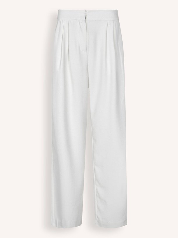 Ontdek de Karter viscosemix bouclé broek van Modstrom in de kleur off-white bij Orangebag. Op werkdagen voor 21:45 besteld, morgen in huis.