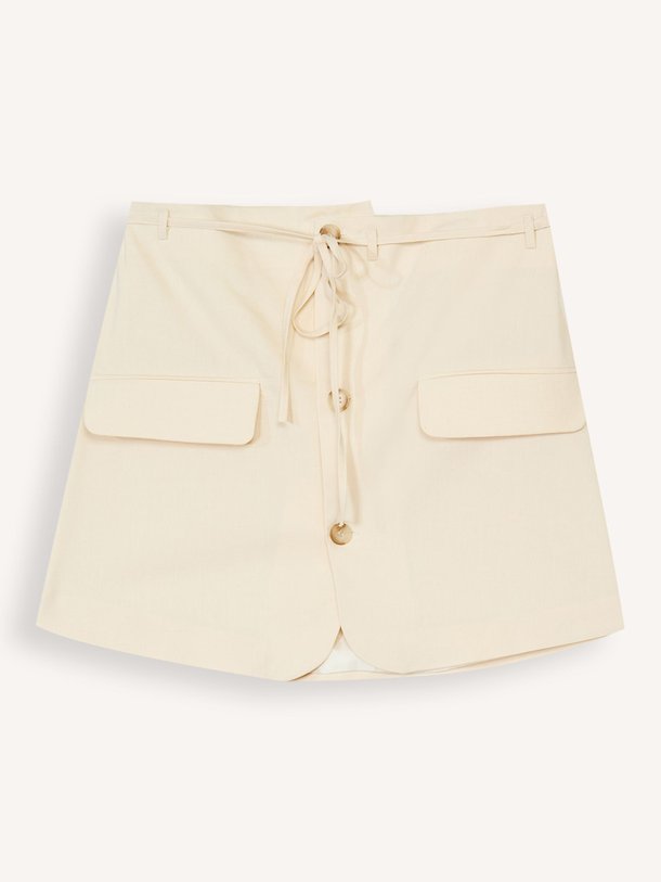 Ontdek de Aylin linenmix rok van Club L`avenir in de kleur ecru bij Orangebag. Op werkdagen voor 21:45 besteld, morgen in huis.