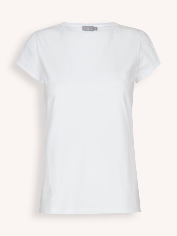 Ontdek de Katoenmix T-shirt van No Man's Land in de kleur Wit bij Orangebag. Op werkdagen voor 21:45 besteld, morgen in huis.