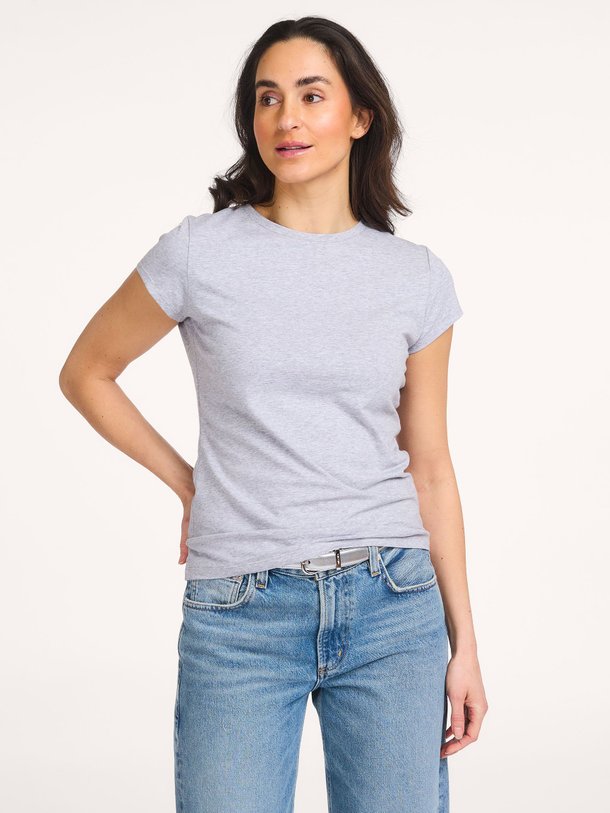 Ontdek de Katoenmix gemêleerd T-shirt van No Man's Land in de kleur Grijs bij Orangebag. Op werkdagen voor 21:45 besteld, morgen in huis.